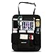 DBPOWER Car Backseat Organizer with iPad/Tablet Holder, Multi-Pocket for Bottles, Tissue Boxes, Baby Travel Accessories and Kids Toy Storage,Back Seat Protector and Kick Mats
