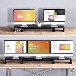 LORYERGO Triple Monitor Stand - Dual Monitor Stand