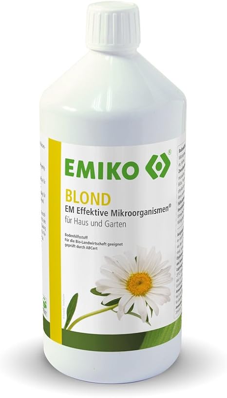 Emiko Blond Original Em Effektive Mikroorganismen 1 Liter Amazon De Haustier