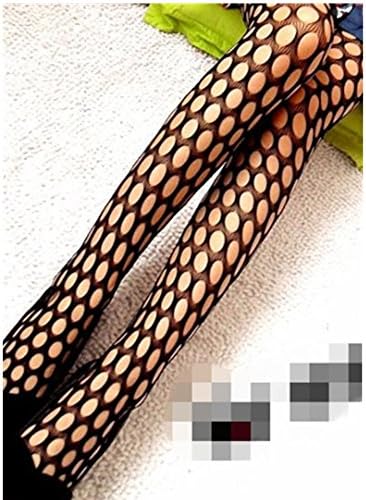 EVTECH(TM) Sexy Black Stockings wire pierced with Slim Jacquard Small Mesh Pantyhose Fishnet Stockings Summer
