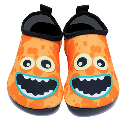 Vivay Toddler Kids Water Shoes Quick Drying Swim Beach Shoes Aqua Socks for Boys & Girls …