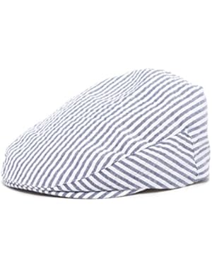 Navy and White Stripe Baby Toddler Caps