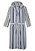 Kingsize Men's Big & Tall Terry Velour Hooded Maxi Robe
