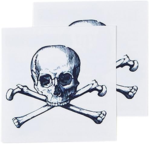 Tattly Temporary Tattoos, Cartolina Skull, 0.1 Ounce by Tattly Temporary Tattoos