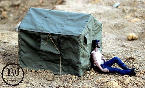 Amazon Co Jp ベースキャンプ ミリタリー訓練 野営野宿 アウトドアサバイバル 大型テント フィギュア用１ ６ ホビー 通販