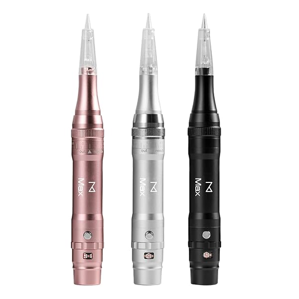 M PERMANENT MAKEUP MACHINE – MICROBLADING, EYEBROW TATTOO – MICROSHADING, LIP, OMBRE BROWS – WIRELESS KIT – ACHIEVE FLAWLESS RESULTS (SILVER)