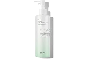 COSRX Pure Fit Cica Cleansing Oil, 6.76 fl. oz / 200ml | Light Weight Oil Purifying Centella for Sensitive Skin | CICA-7 Complex, Jojoba seed oil