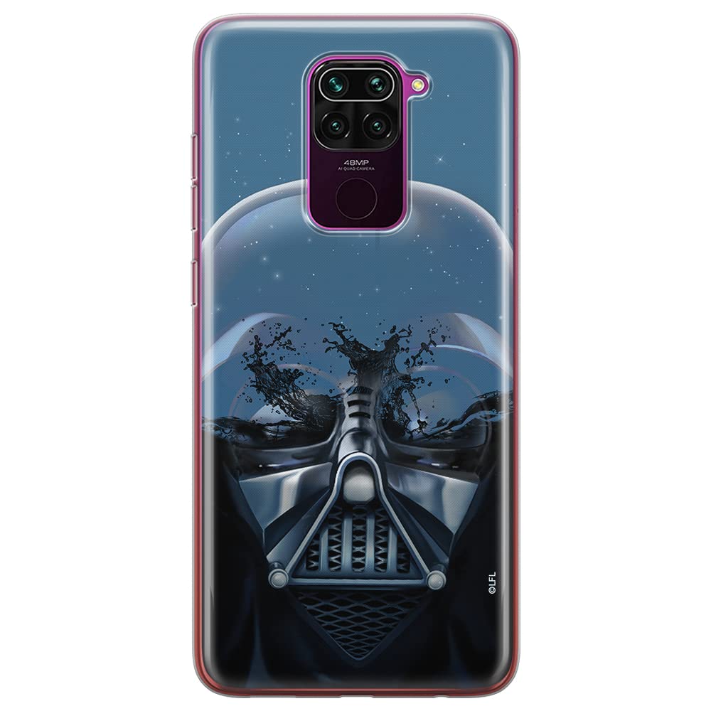 ERT GROUP mobile phone case for Xiaomi REDMI NOTE 9 original and officially Licensed Star Wars pattern Darth Vader 026 optimally adapted to the shape of the mobile phone, case made of TPU