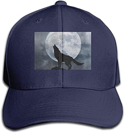 QIYYQI Wolf's Dream Easy Adjustable Unconstructed Woman Soft dicer Polo Style Low Profile Navy