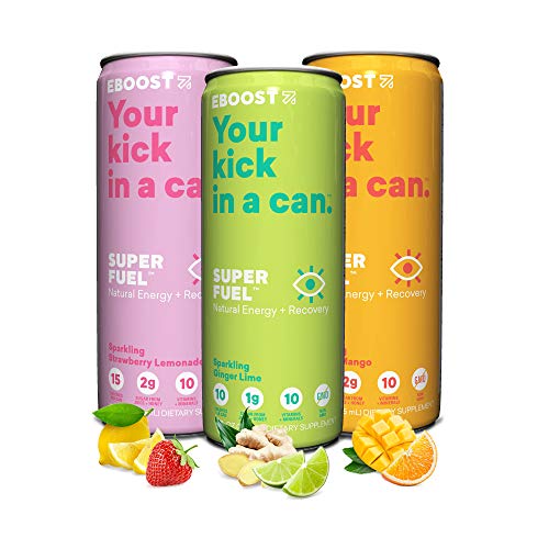 EBOOST Super Fuel Natural Nootropic Energy Drink Electrolytes