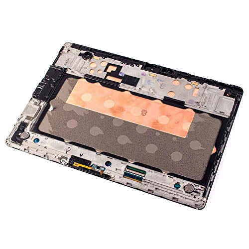 Group Vertical Replacement Screen Complete Frame LCD Digitizer Assembly Compatible with Samsung Galaxy Tab S 10.5 (SM-T800, 805, 807, 807P,807V) (10.5") (Titanium Bronze) (GV+ Performance) - Thumbnail 3
