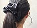 Maxfeel 100% Pure Muberry Silk Hair Scrunchie Multicolor (black)