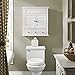 Crosley Furniture Lydia Wall Mounted Bathroom Storage Medicine Cabinet with a Drawer and Shelves, White
