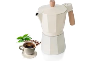 ANGORA BRANDS Moka Pots - Moka Espresso Coffee Maker - Espresso Pot - Versatile Stovetop Coffee Maker - Moka Pot by Vondra