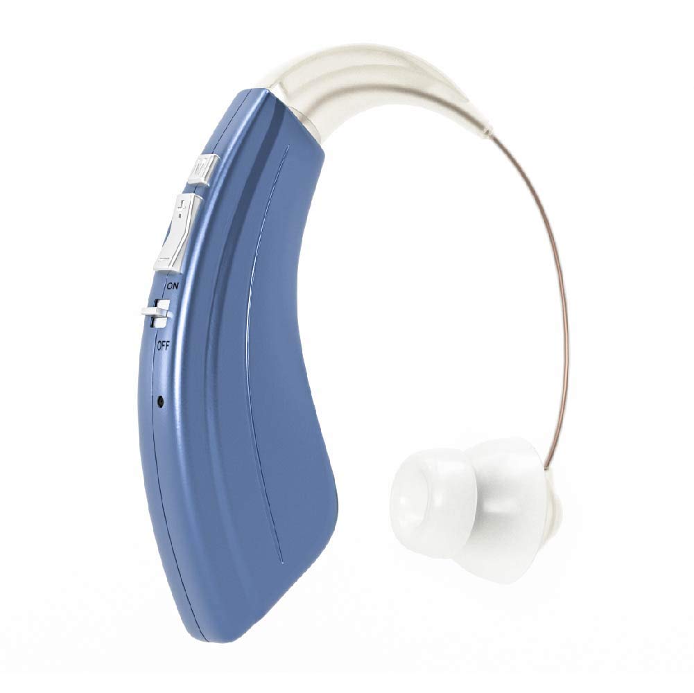 Britzgo Digital Hearing Aid Amplifier Bha-1222 Rechargable Model, Blue, 8 Ounce