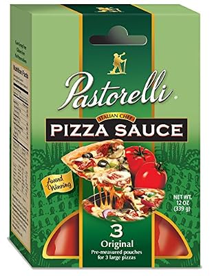 Pastorelli Italian Chef Pizza Sauce, 12 Ounce (Pack of 6)