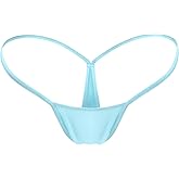 HEROPIE G-string Thongs for Women Seamless Thong Low Rise Micro Back Bikini Bottom No Show Panties Underwear, 10 Packs