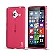 J&D Case Compatible for Lumia 640 XL Case, [Drop Protection] [Slim Cushion] Shock Resistant Protective TPU Slim Case for Lumia 640 XL (5.7'') Bumper Case - [NOT Compatible with Lumia 640 5.0''] - Red