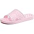 shevalues Shower Shoes for Women Men with Arch Support Quick Drying Pool Slides Lightweight Beach Sandals with Drain Holes