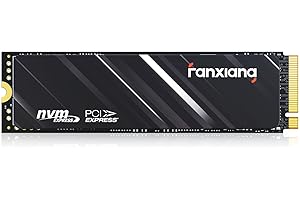 fanxiang S501Q 512GB Gen3x4 NVMe M.2 2280, Up to 3600MB/s, SLC Cache 3D NAND Flash，Internal ssd for Laptop and PC Desktops