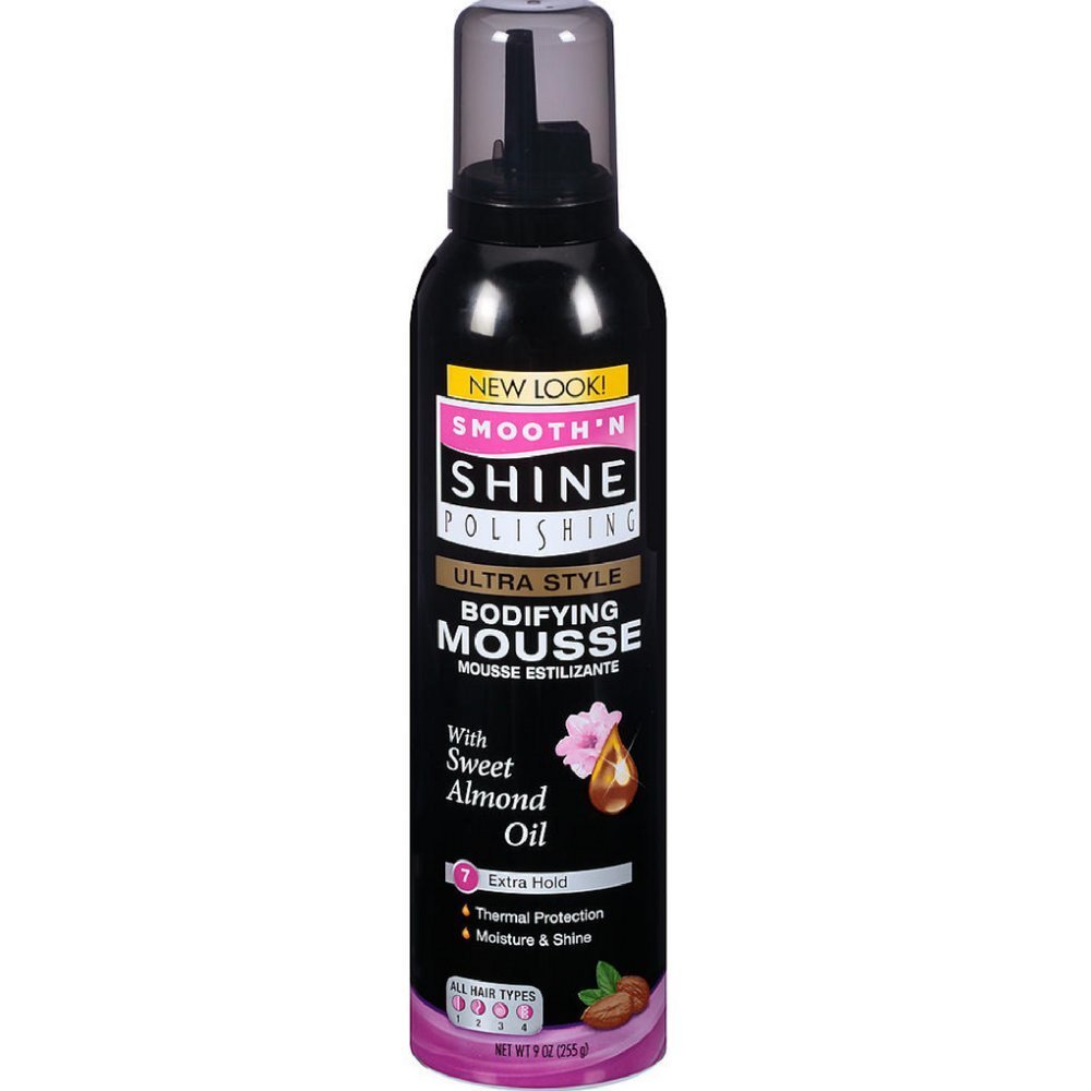 Smooth N Shine Curling Mousse, 9Ounce Hair Styling