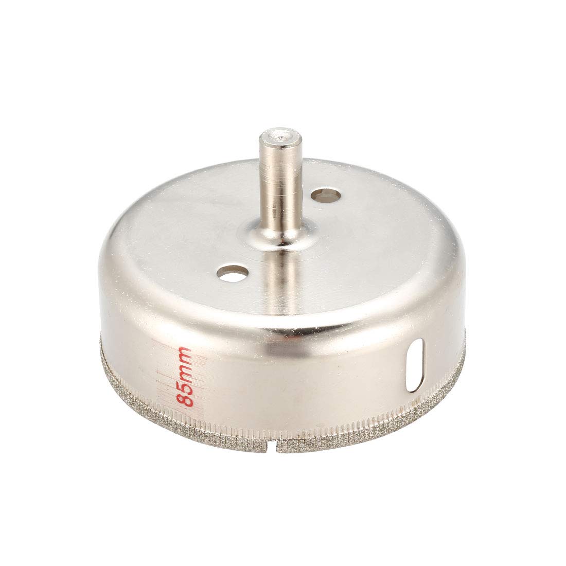 Sourcingmap 85mm Diamond Coated Glass Hole Saw Drill Bits for Ceramic Tile Marble Rock Porcelain Bottles Pots Brick