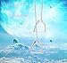 YFN Sterling Silver Double Horse Strirrup Lariat Necklace Gift For Women