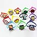 KONLOY 12 Pack Superhero Rubber Bracelets,Boys & Girls Birthday Party Favors and Party Supplies, Superhero Bracelet for Kids School Classroom Rewards, Absolutely Favorite Novelty Toy