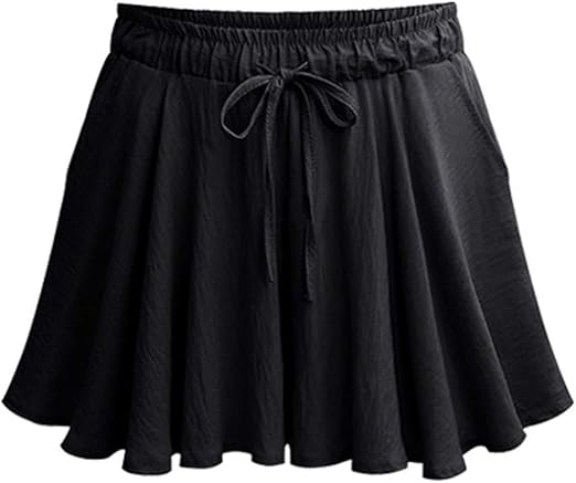 high waisted culotte shorts
