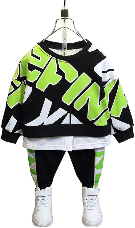 Amazon ふーふうん 子供服 男の子 ボーイズ の服 ジャージ 上下セット キッズ服 アップ 運動着 イケメン潮 男の子 ツーピーススーツ 防寒 カジュアルスーツ アウターコート ロングパンツ ジャージ 通販