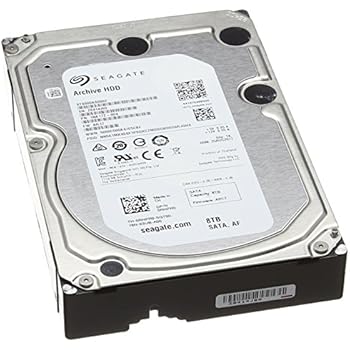 Seagate Archive HDD 8TB SATA 6GBps 128MB Cache SATA Hard Drive (ST8000AS0002)