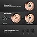 Wireless Earbuds, Touch Control Bluetooth Headset Noise Cancelling Headphones Sweatproof Stereo in-Ear Earphone Earpiece with Portable Charging Box Built-in Mic