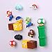 15 Packs 3D Super Mario Fridge Magnets Set For Decorative Refrigerator,Fun School Office Whiteboard Magnet