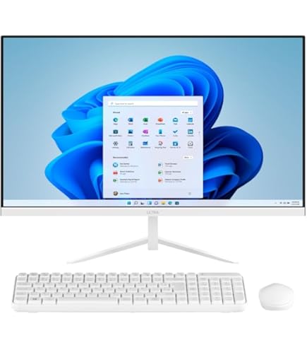 Computador All In One I7 8gb Ram 480gb Ssd tela 19 Hd wifi Branco