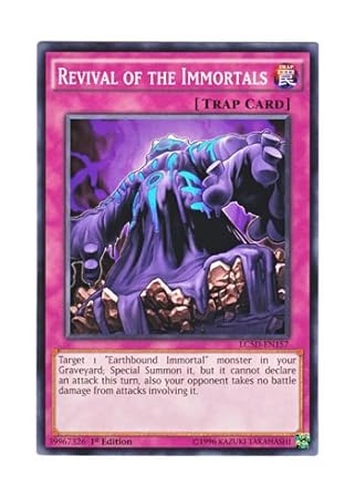 Amazon 遊戯王 英語版 Lc5d En157 Revival Of The Immortals 早すぎ