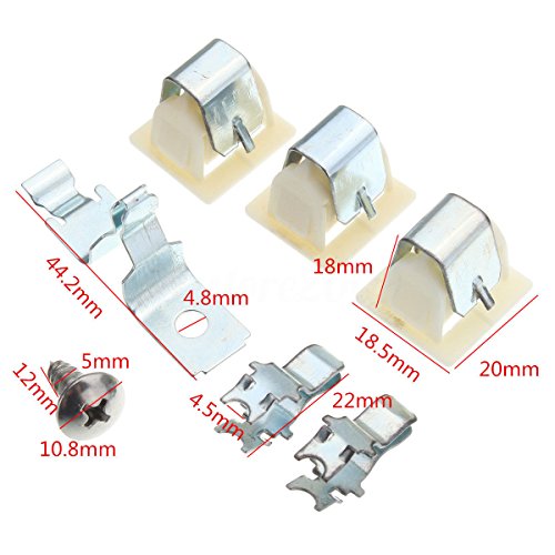 MAYITOP 279570 Dryer Door Latch Strike/Catch Kit Set For Kenmore Whirlpool KitchenAid PS334230 AP3094183 - Thumbnail 2