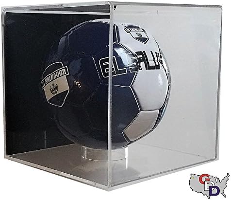 GameDay Display Acrylic Wall Mount Soccer Ball Display Case