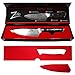 Zelite Infinity 6 Inch Chef Knife - Professional Kitchen Knife with Japanese AUS-10 Super Steel 67-Layer & Tsunami Rose Damascus Pattern; Razor Sharp Cutting Knife, Chef's Knife