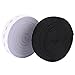 11 Yard Elastic Bands Spool Sewing Band Flat Elastic Cord with Buttonhole, 2 Pack, White and Black (1.9 cm in Width)