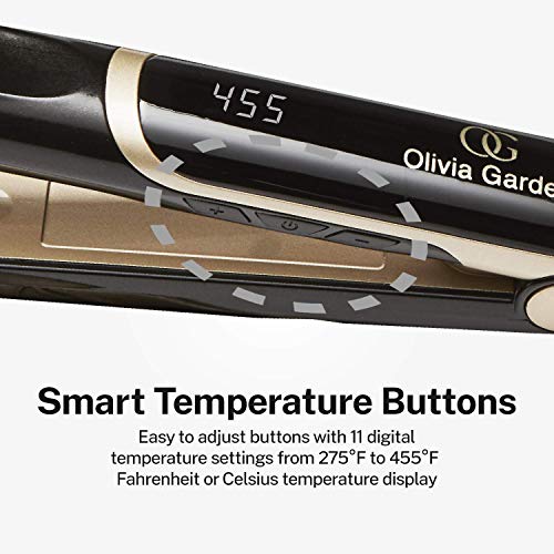 Olivia Garden Ceramic + Ion High Performance Professional Flat Iron