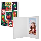 4x6 Christmas Cheer Photo Folders - 100 Pack