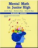 Mental Math in Junior High / Grades 7-9