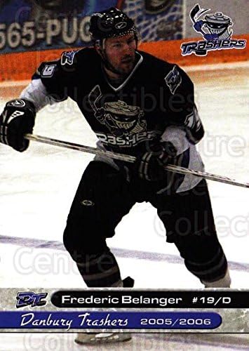 (CI) Frederic Belanger Hockey Card 2005-06 Danbury Trashers 3 Frederic Belanger