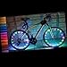 Ultra Bright 20-LED Bicycle Bike Rim Lights LED Colorful Wheel Lights - Colorful Bicycle Tire Accessories (colorful)
