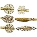 6pcs Vintage Hair Clips, Jmkcoz Hair Clip Flower Headwear Lady Bobby Pin Hair Accessories