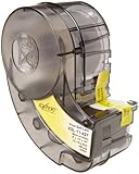 Brady Self-Laminating Vinyl Label Tape (XSL-11-427) - Black on White, Translucent Tape - Compatible with IDXPERT Label Makers - .75