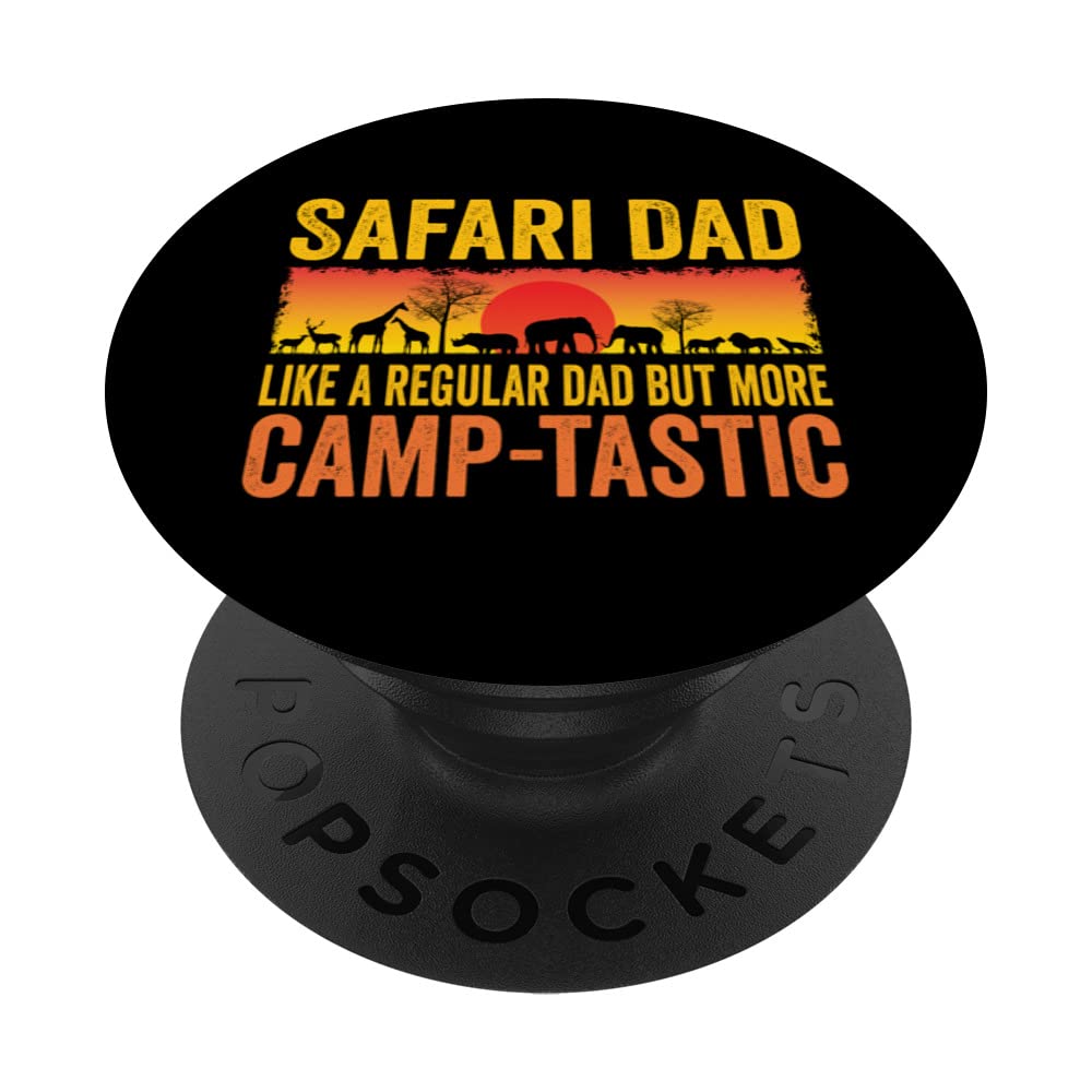 Safari Dad Design For A Safari Family Vacation PopSockets Swappable PopGrip