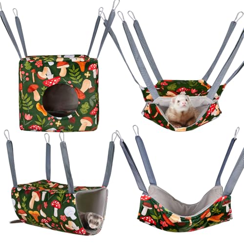 Glittme 4 Pack Ferret Hammock