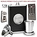 8oz Shot Flask with Bonus Funnel and Money clip Gift Set by Freedom Flasks. Gift box included.