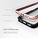 iPhone 7 Plus Case, Zizo [Shock Series] w/ [iPhone 7 Plus Screen Protector] Crystal Clear [Military Grade Drop Tested] Metal Bumper iPhone 7 Plus